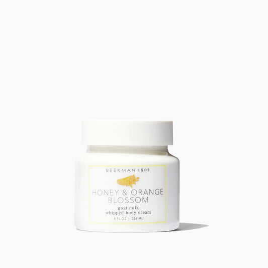 Goat Milk Whipped Body Cream - Honey + Orange Blossom