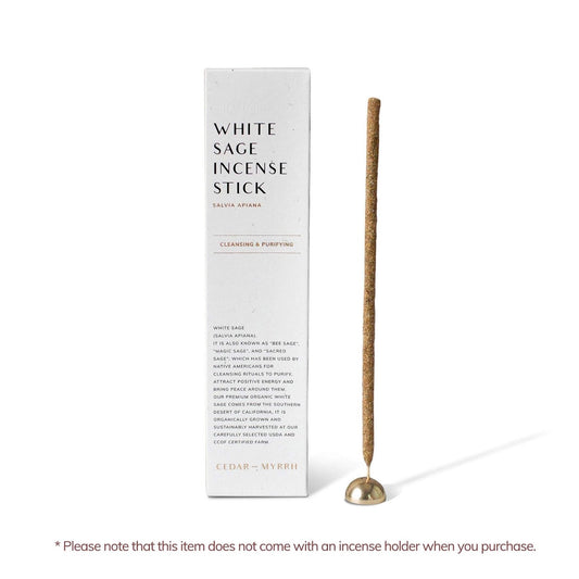 Hand-Rolled White Sage Incense Sticks