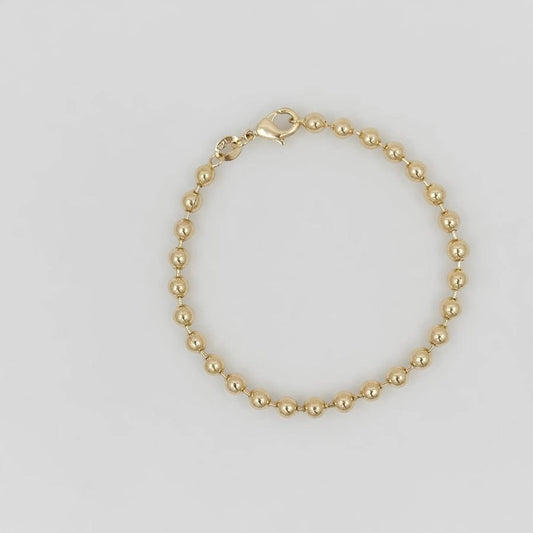 Gold Filled Ball Chain Bracelet