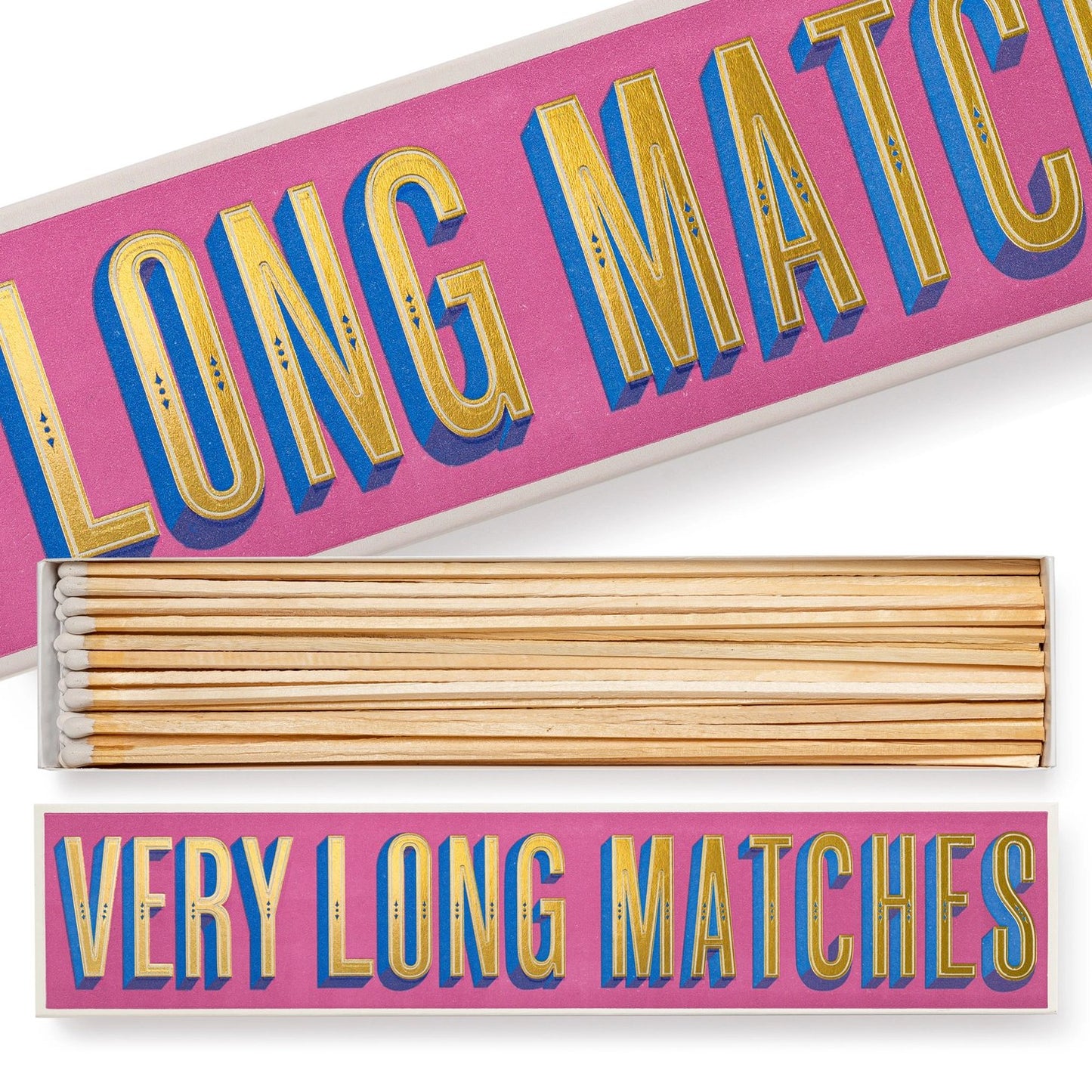 XL Safety Matches in Box - "Very Long"