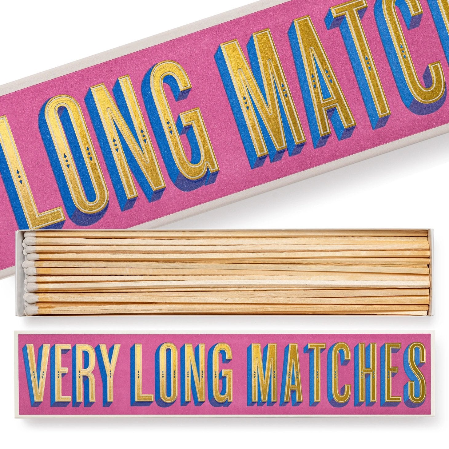 XL Safety Matches in Box - "Very Long"