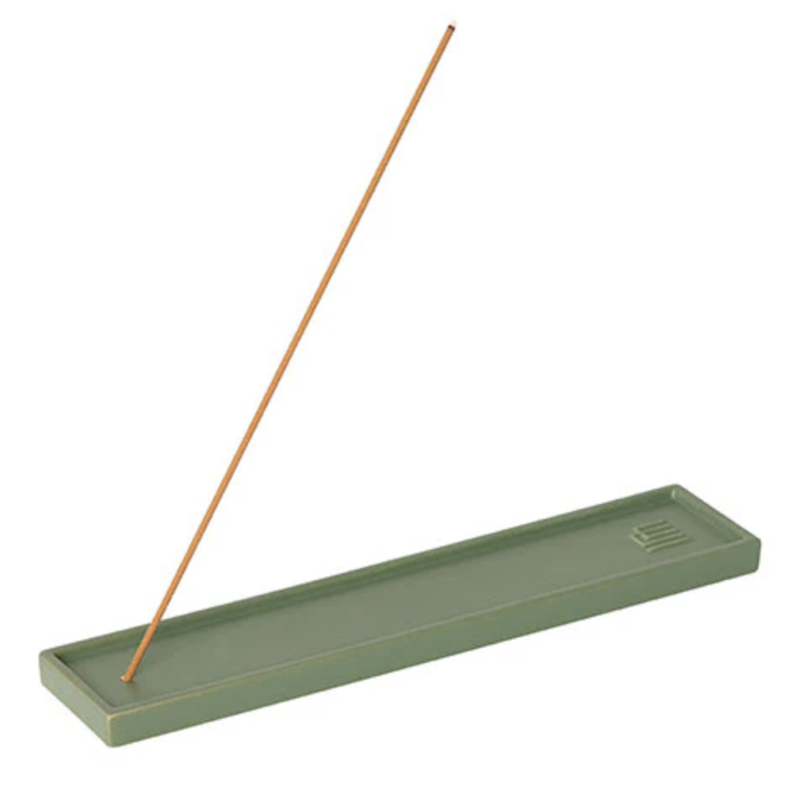 Yukari Long Ceramic Incense Holder - Gray