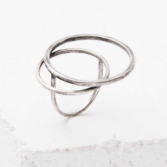 Sterling Silver “O-Ring” Statement Ring
