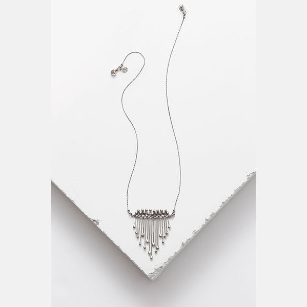 Sterling Silver ‘Defenced’ Necklace