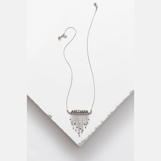Sterling Silver ‘Defenced’ Necklace