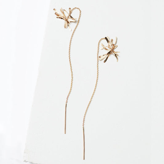 14k Gold Filled ‘Tassle’ Threader Earrings