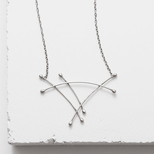 Sterling Silver ‘Sail’ Necklace