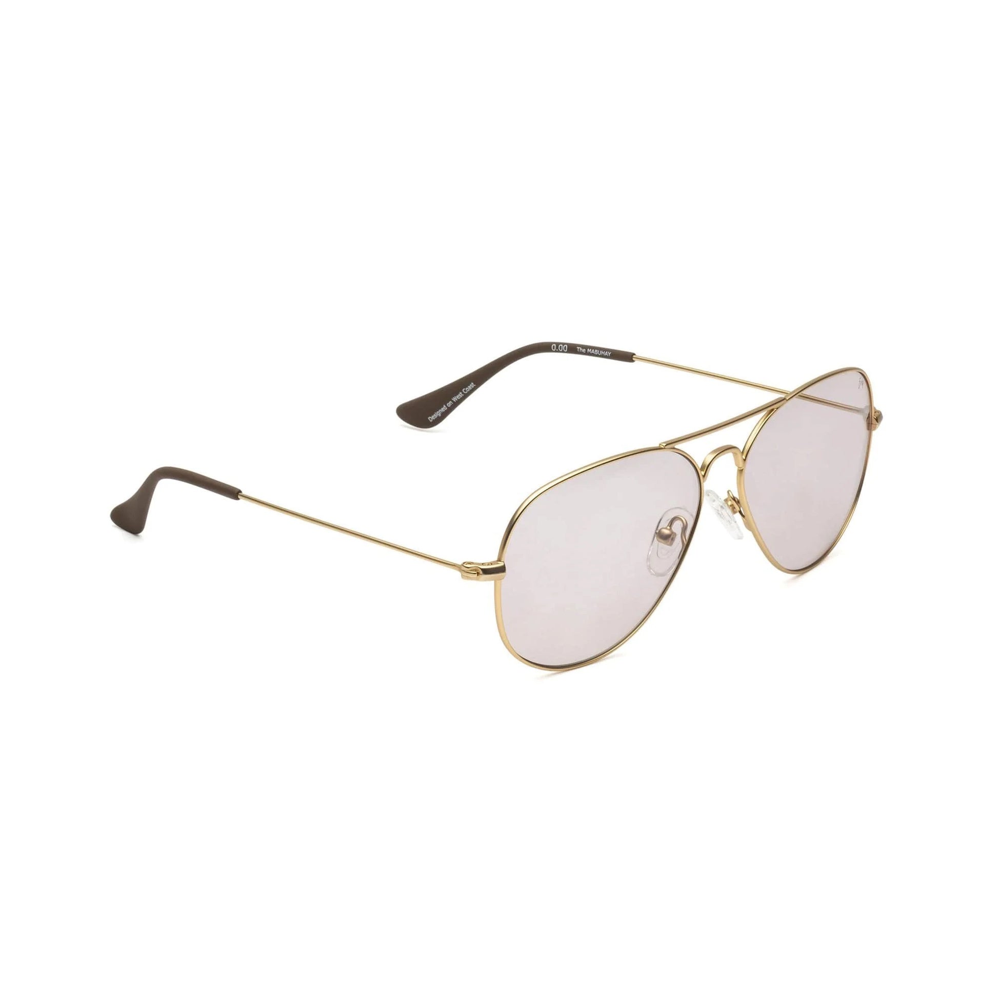 Mabuhay - Matte Gold / Charcoal Lens