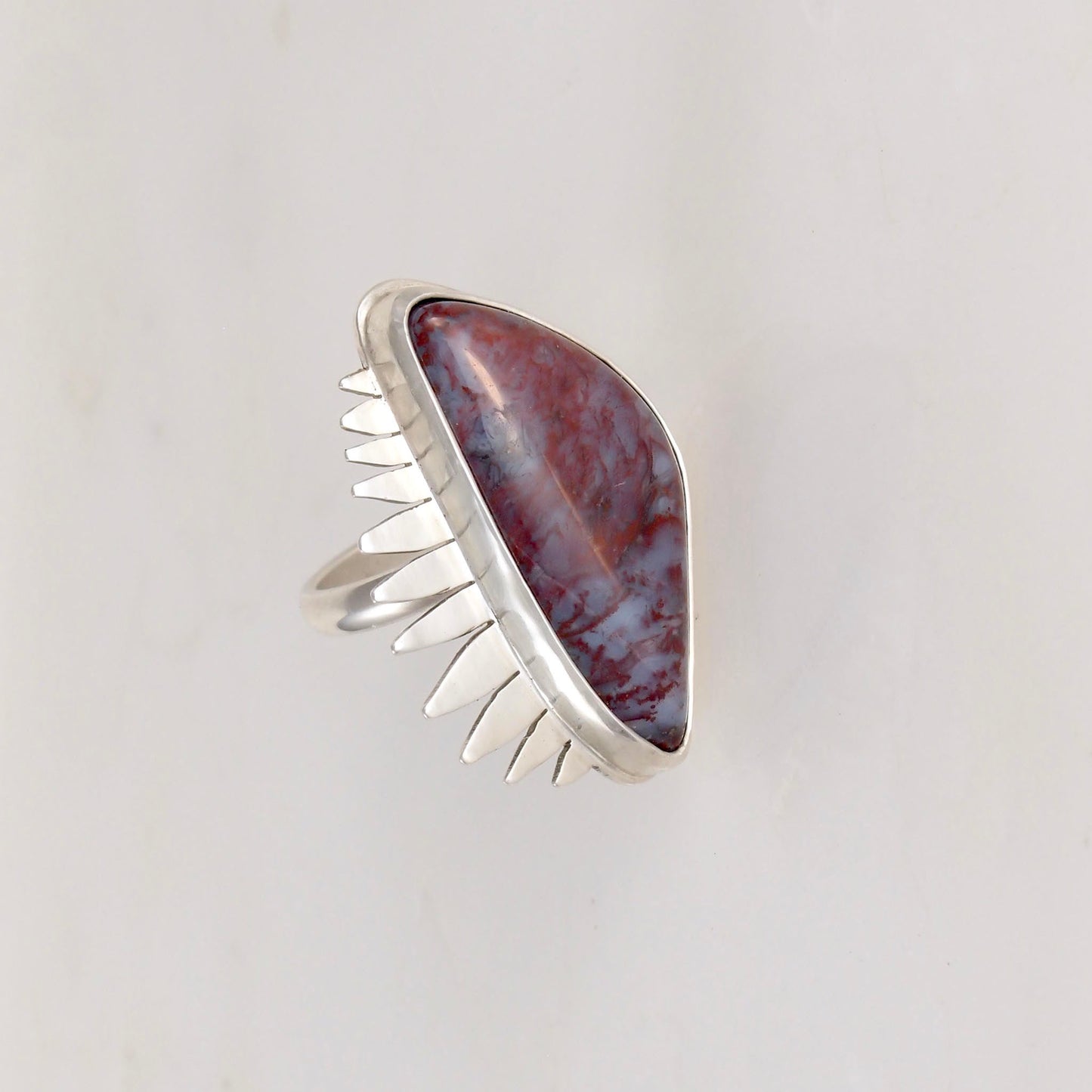 Sterling Silver + Agate Statement Ring