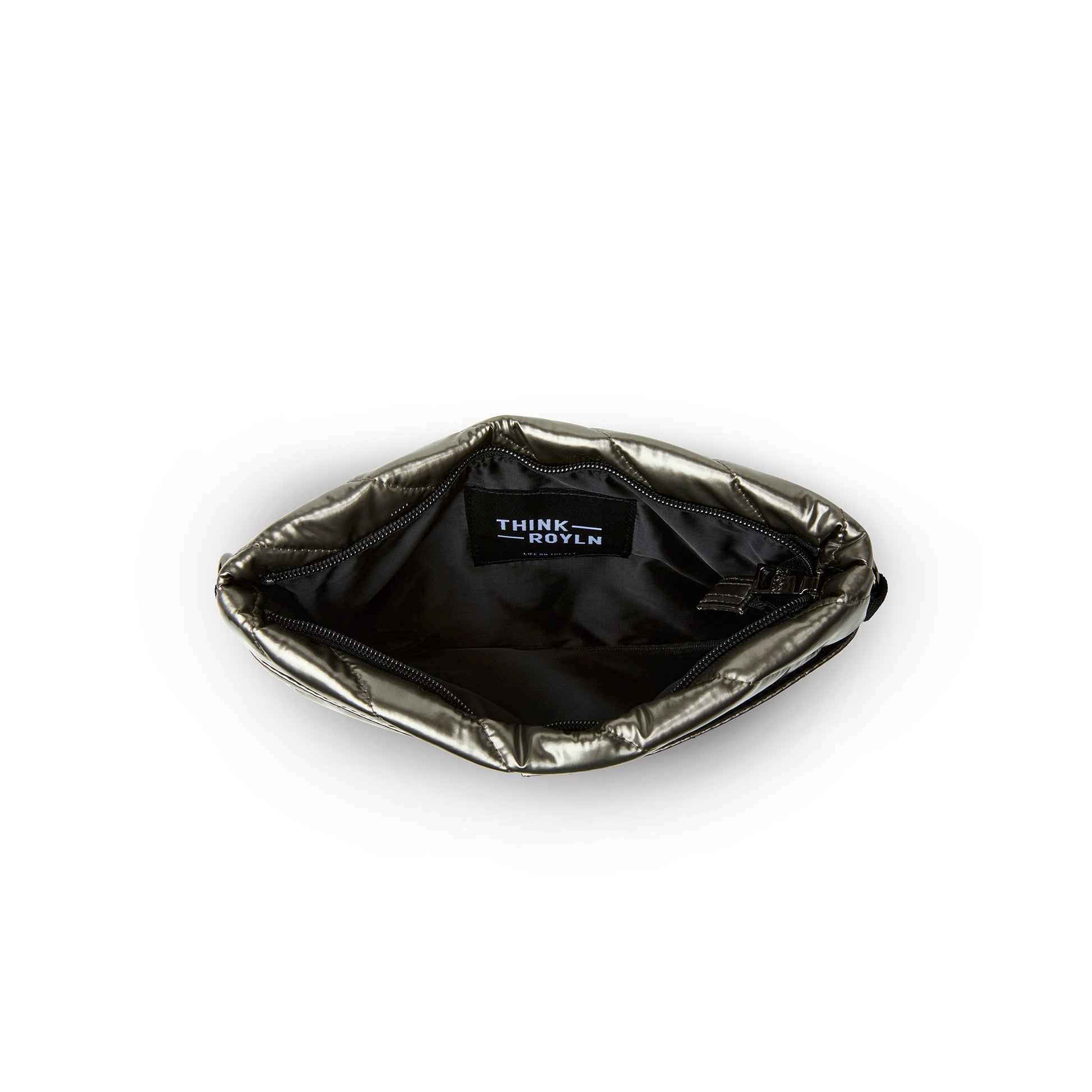 Quilted Covertible 'Diagonal Bum Bag 2.0' Waist/Crossbody Bag - Steel  Volterra – Maker + Muse