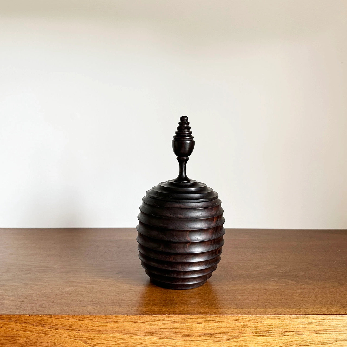 Ebony Wood Vessel - Matola Range - Small