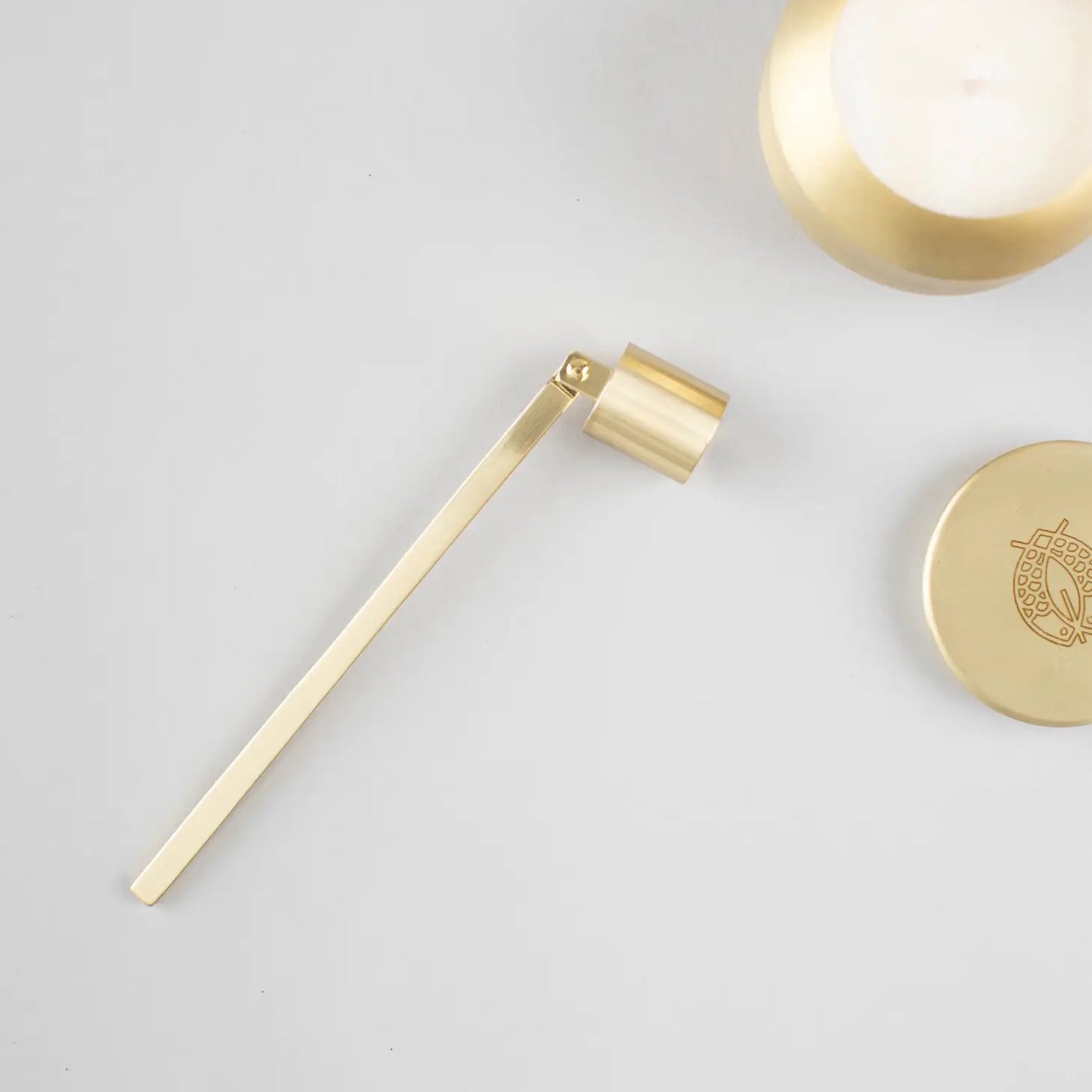 Candle Snuffer - Brushed Gold