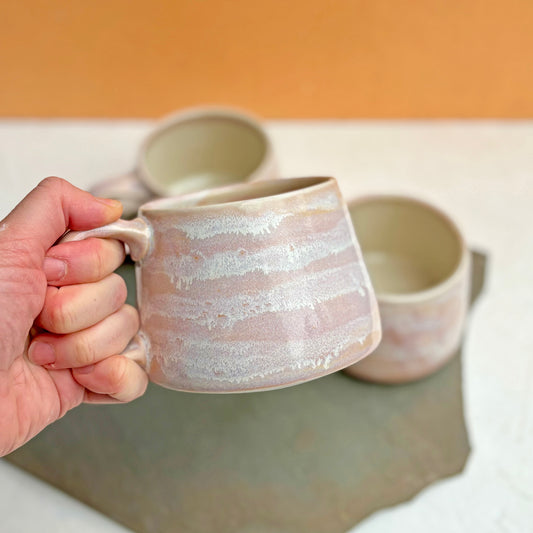 Porcelain Mug - Frosted Blush