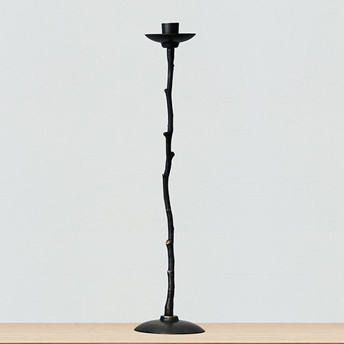 Bronze 'Kindling' Candlestick