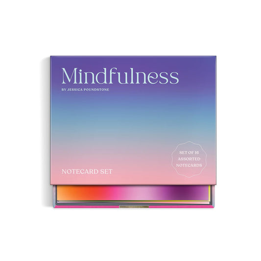 Mindfulness Greeting Card Assortment: 16 Notecards + Envelopes (Boxed Set)