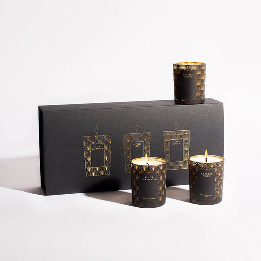 Black Tie Collection Soy Wax Candle Gift Set