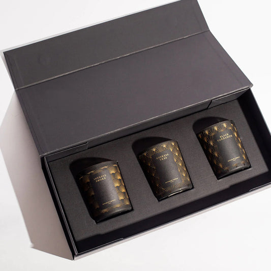 Black Tie Collection Soy Wax Candle Gift Set